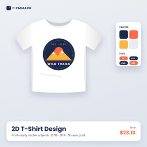 2D T-Shirt Design