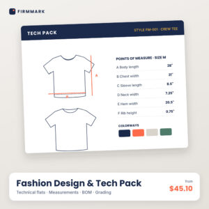 Fashion Design & Tech Pack